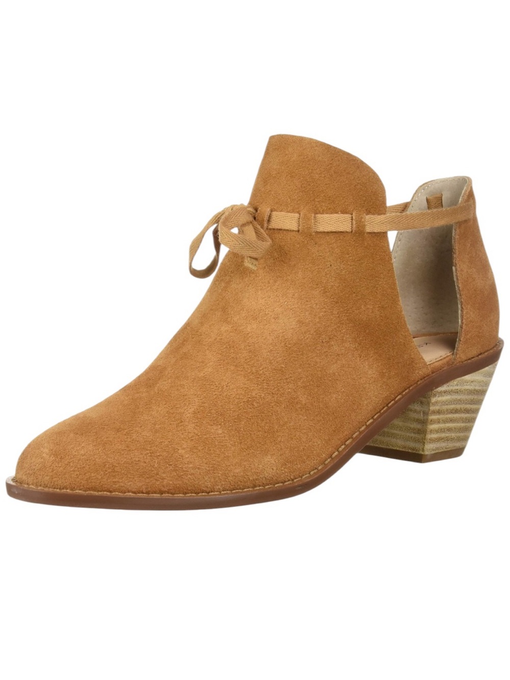 Kelsi Dagger Brooklyn Kym brown suede ankle bootie
